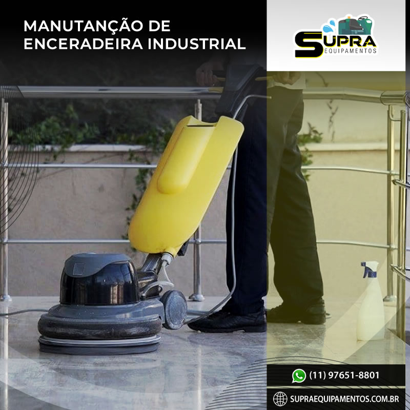 Manutenção de Enceradeira Industrial