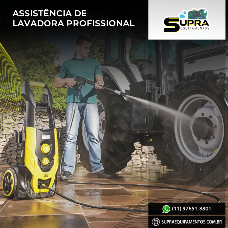 Assistência de Lavadora Profissional