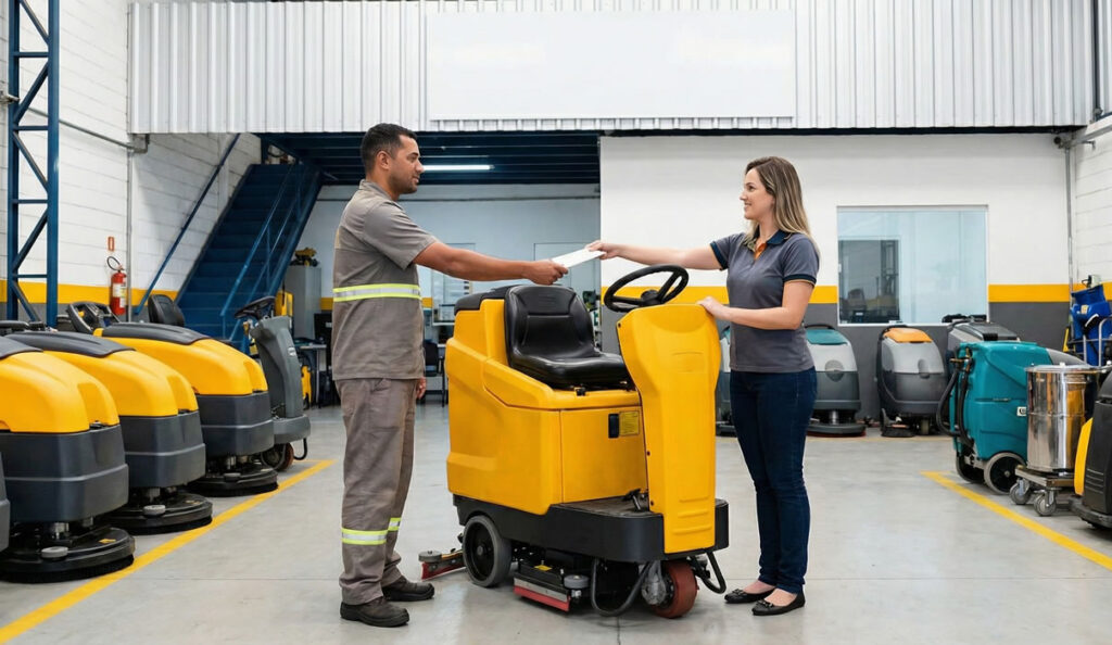 Locação de Lavadora de Piso