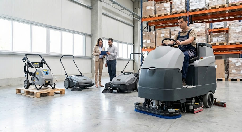 Locação Equipamentos de Limpeza Eficiência e Economia