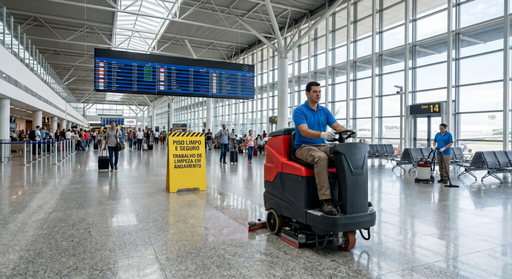 Gestão de Limpeza em Aeroportos e Terminais